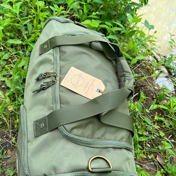 Weatherproof vintage duffel bag - Picture 5 of 8